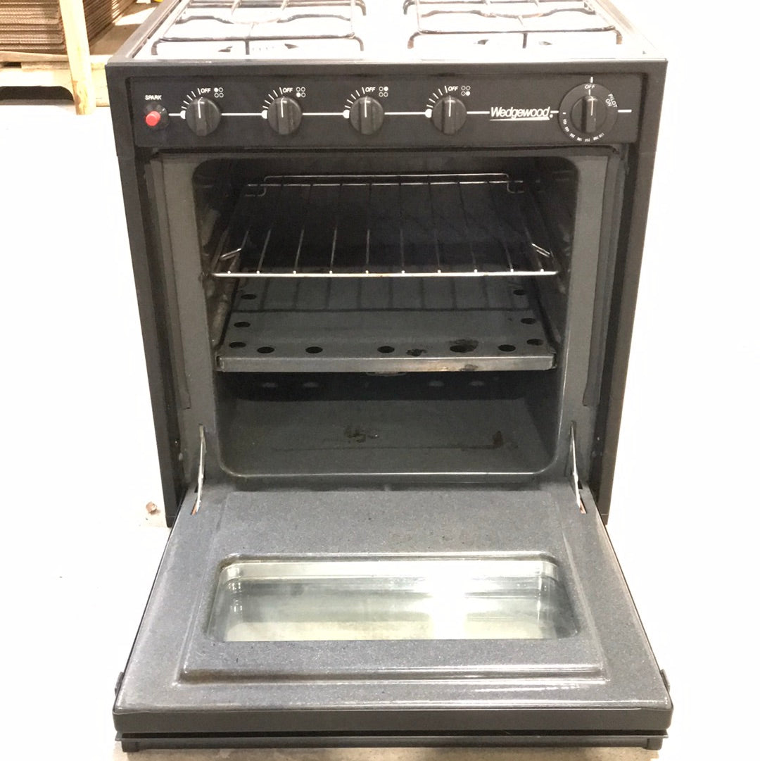 Used Atwood / Wedgewood range stove 4-burner R2145WP - Young Farts RV Parts