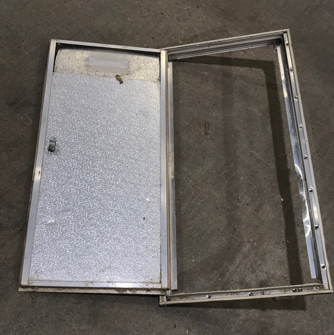 Used Square Corner Propane door  30 1/4