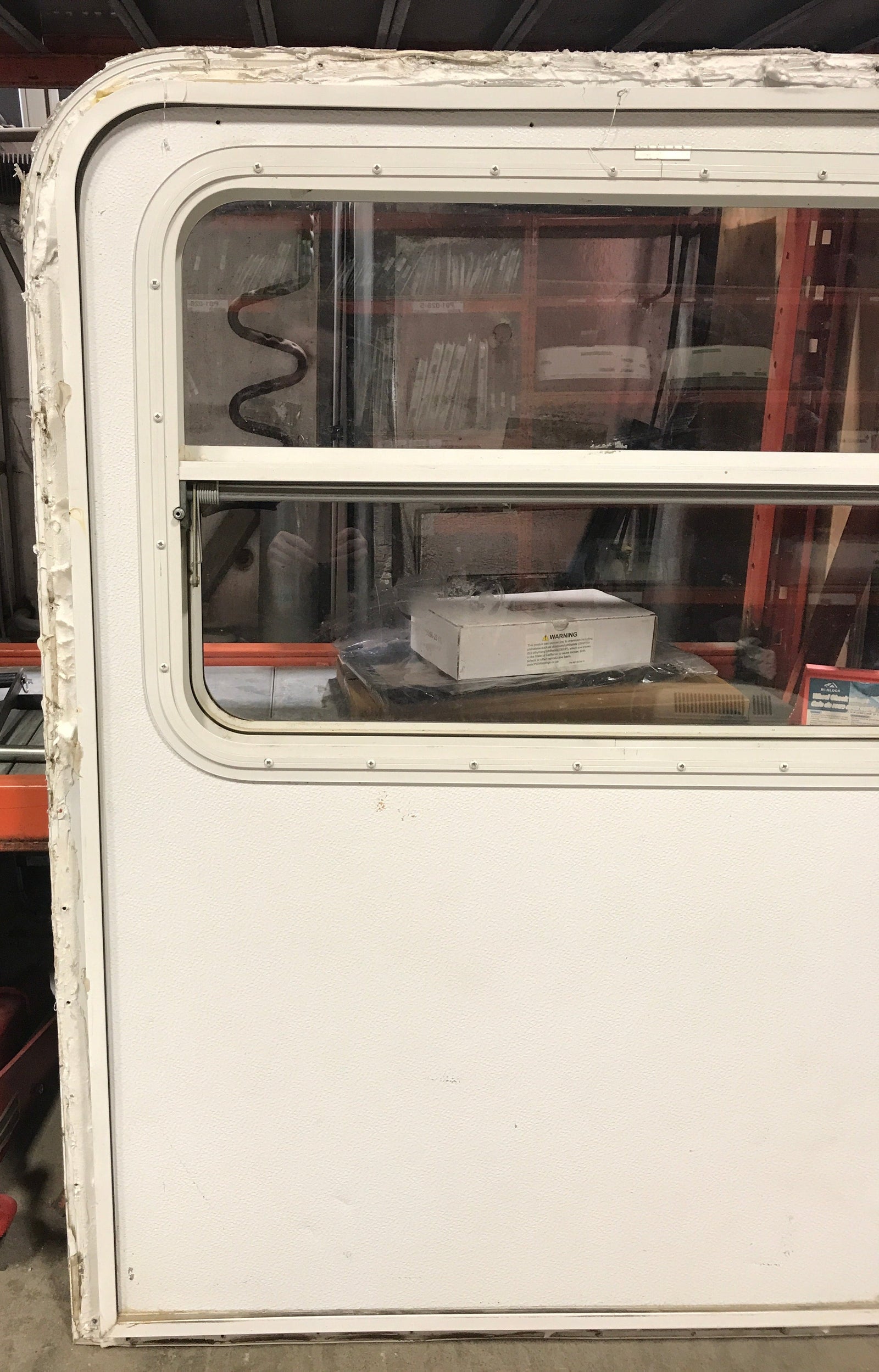 Used Radius Storage/ Teardrop Trailer Entry Door 42