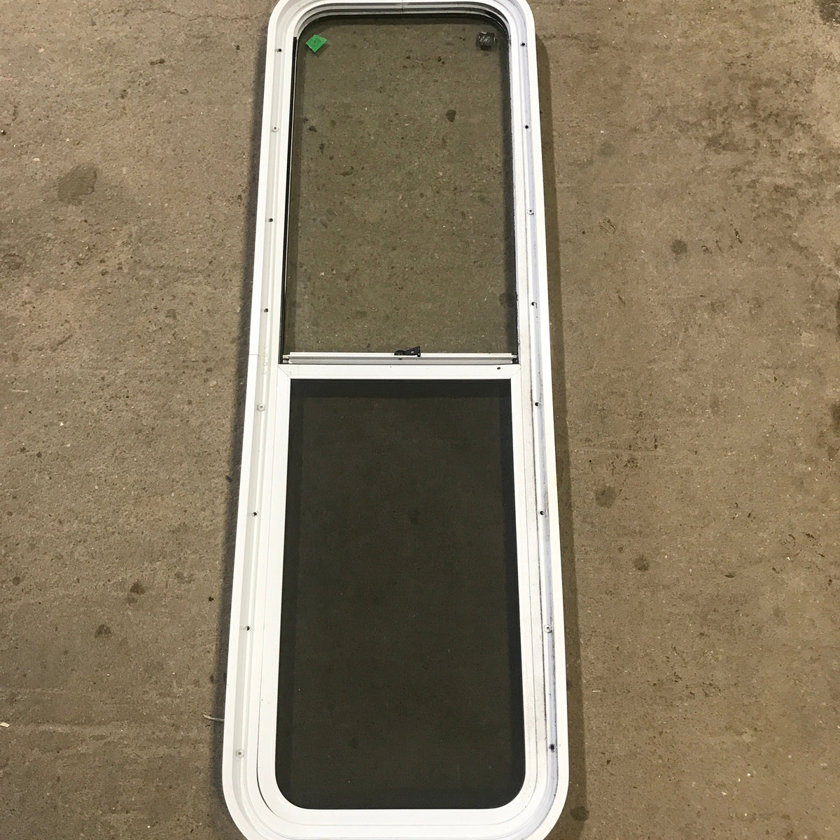 Used White Radius Opening Window : 48