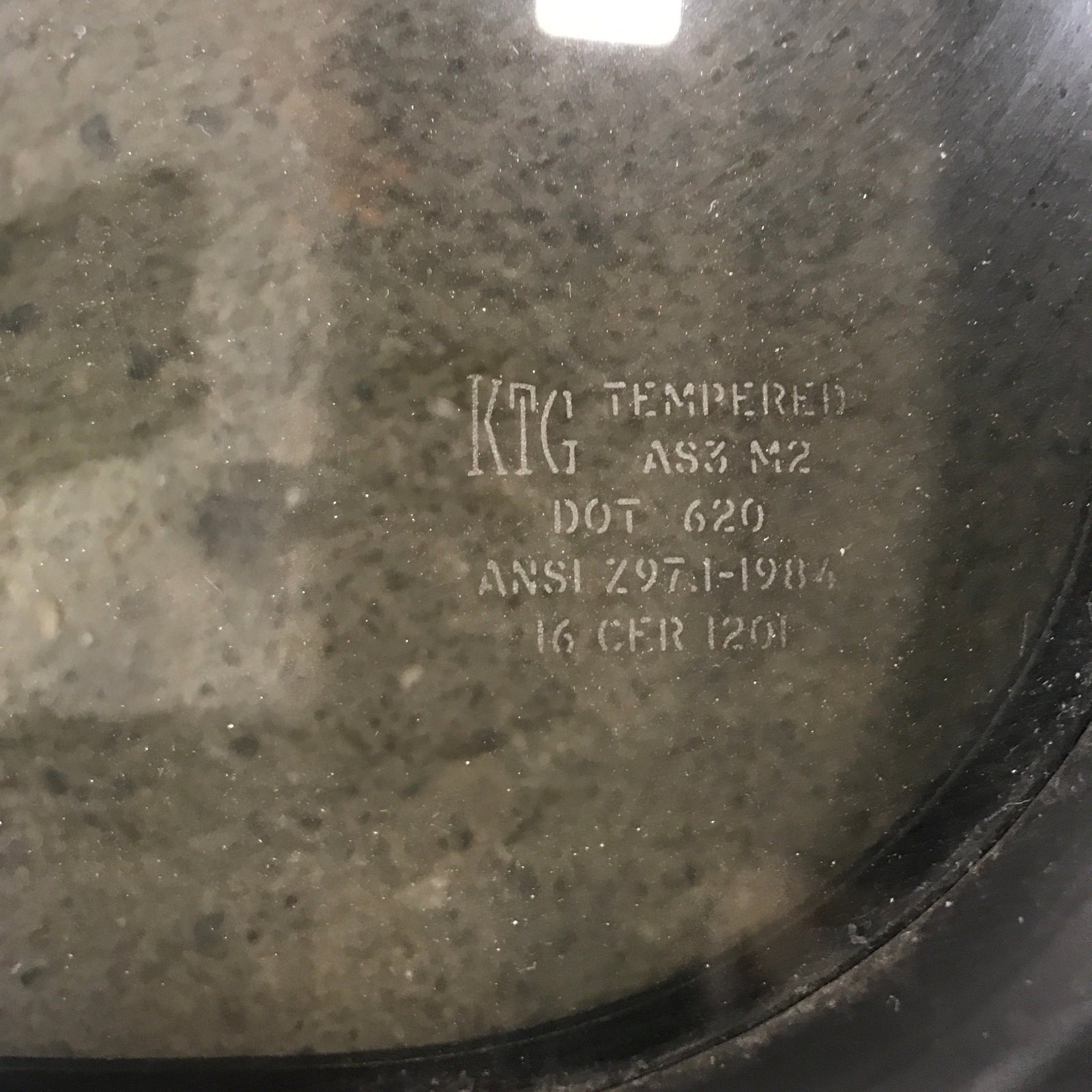 Used Black Radius Opening Window : 23 1/2