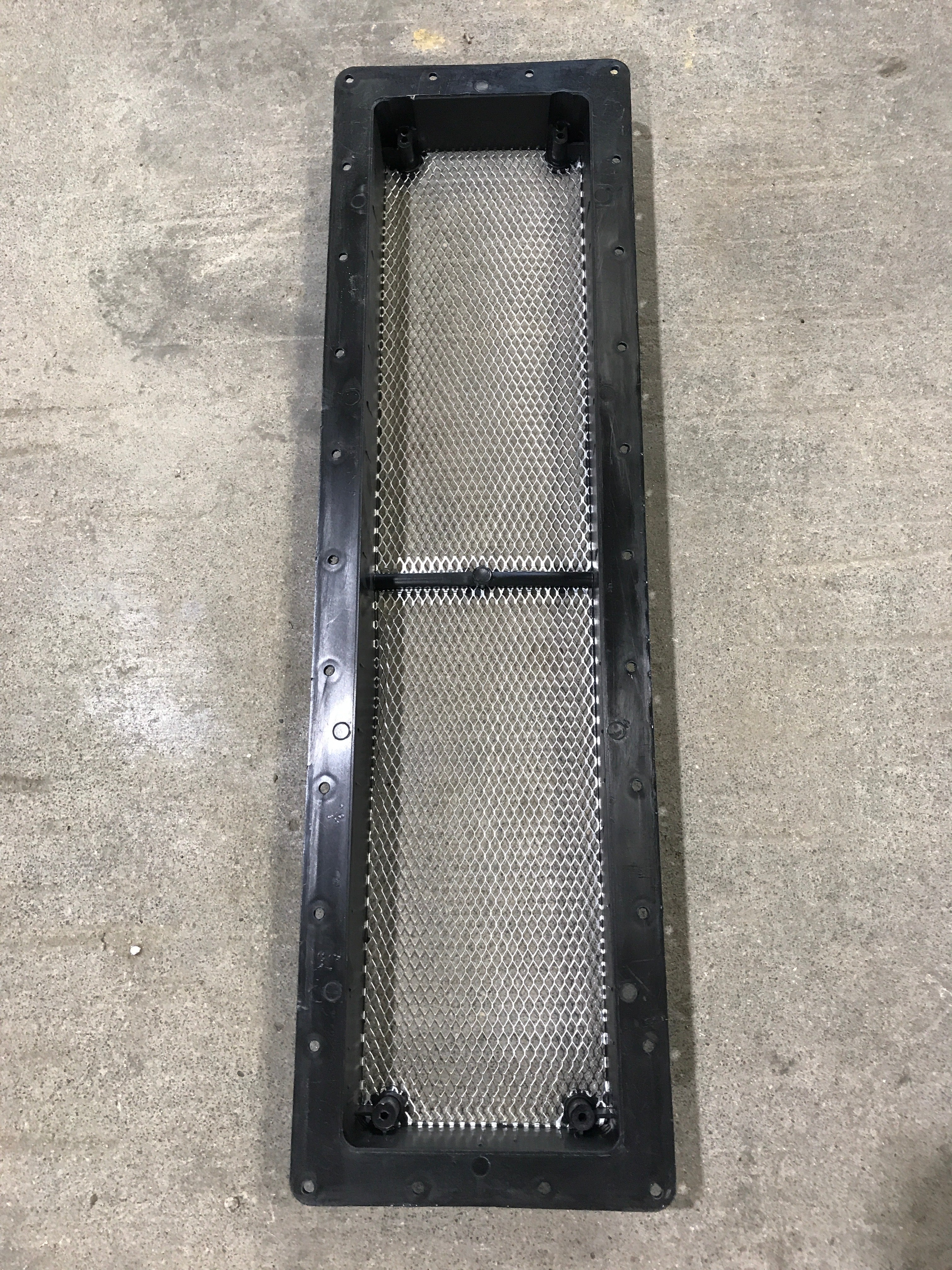 Used Norcold Fridge Roof Vent Base, BLACK