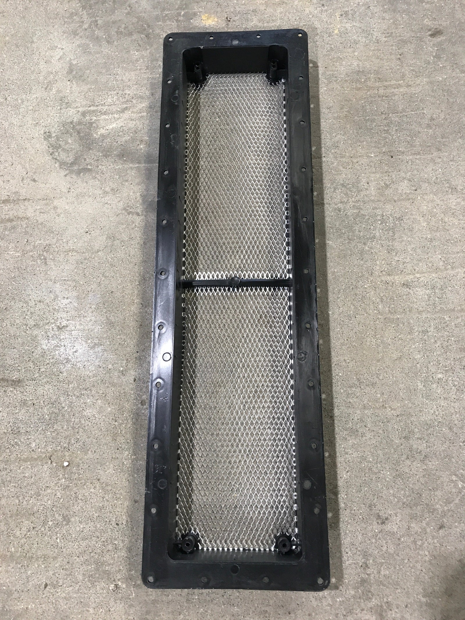 Used Norcold Fridge Roof Vent Base, BLACK