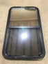Used Black Radius Opening Window : 23 3/4" W x 39 3/4" H x 1 1/2" D