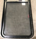 Used Black Radius Opening Window : 60 1/4" W x 21 3/4" H x 1 7/8" D