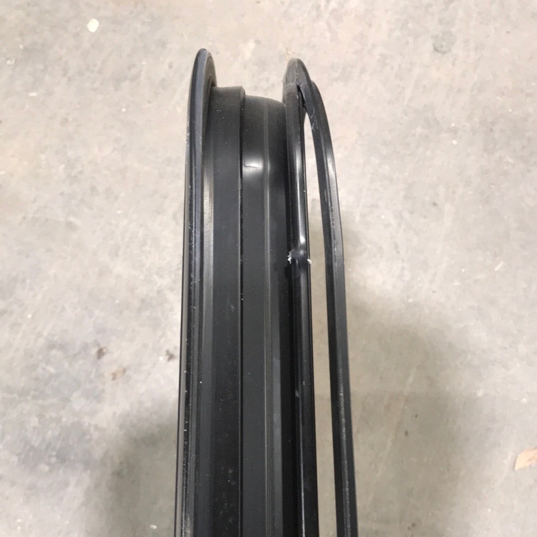 Used Black Radius Opening Window : 29 1/2