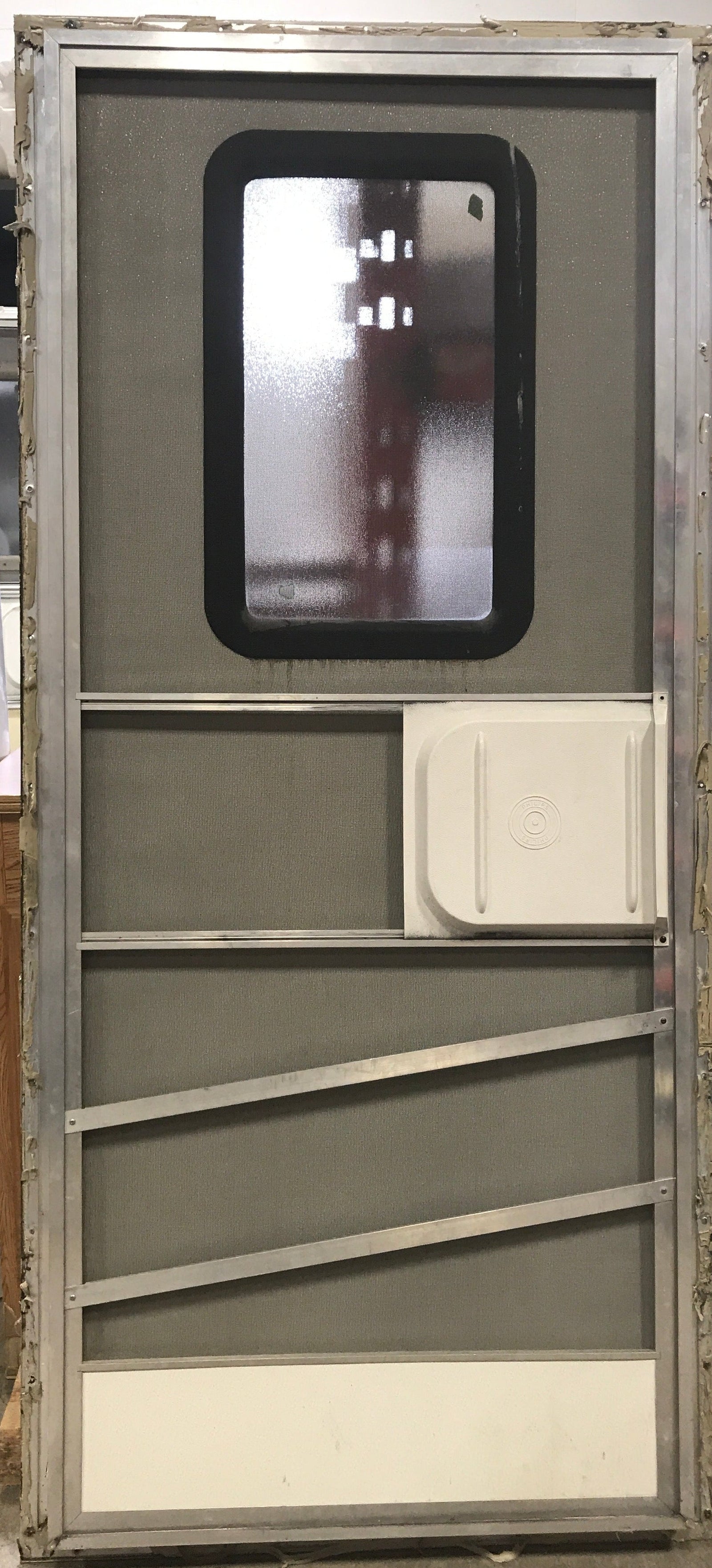 Used RV Square Corner Entry Door 29 1/2