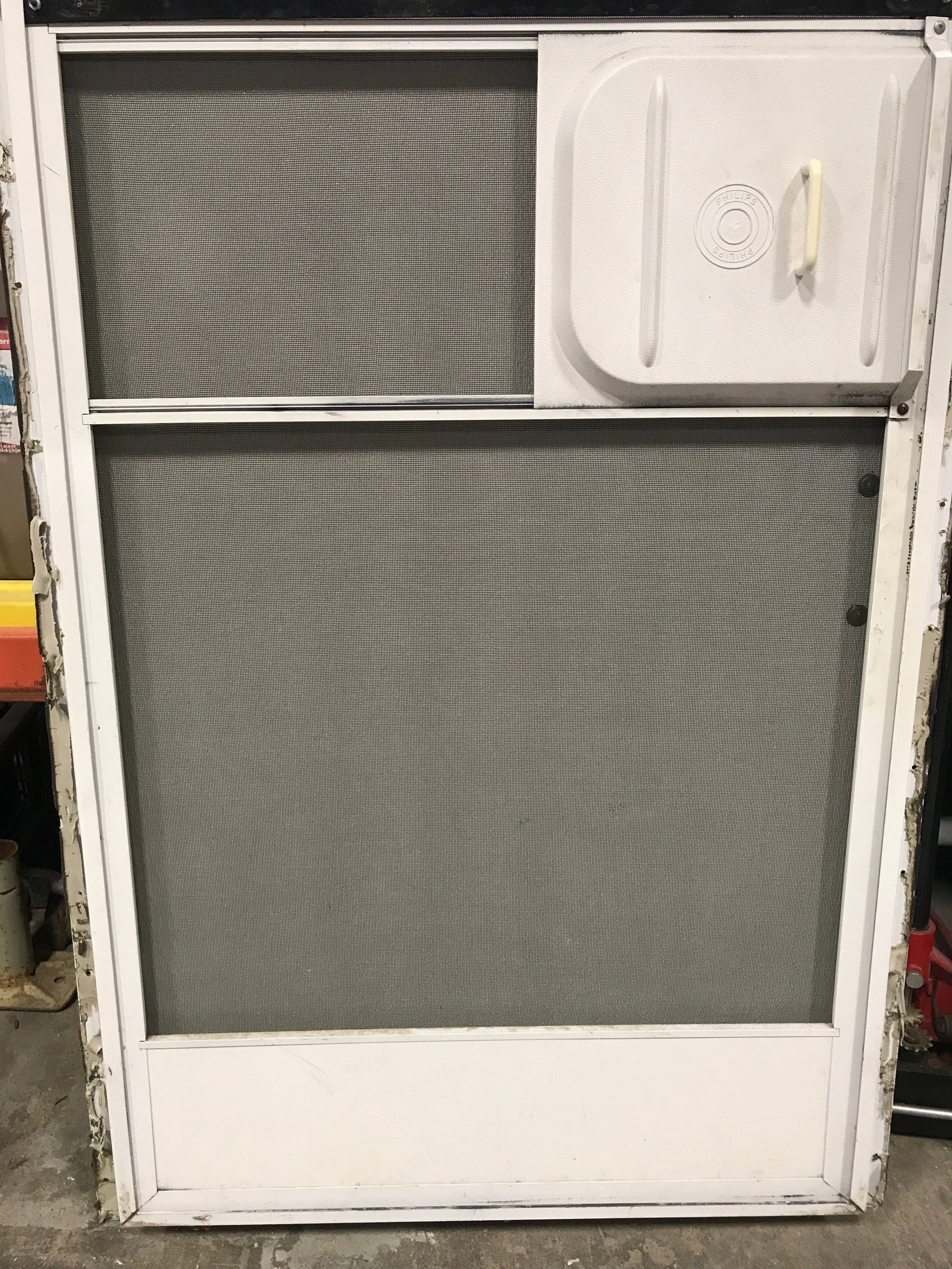 USED Square Corner Entry Door 71 3/4