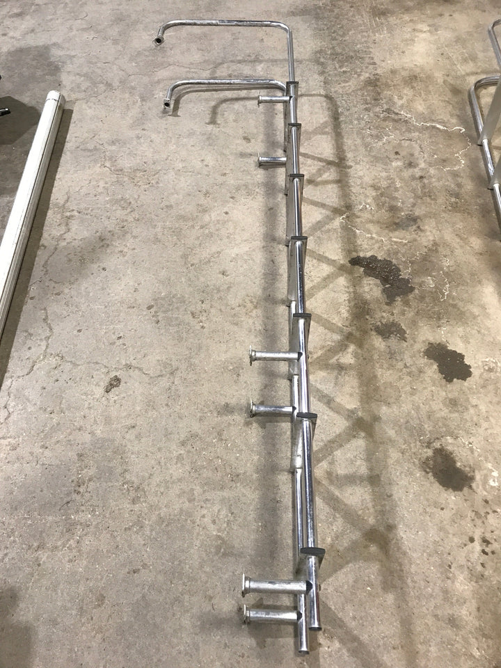 Used RV Exterior Ladder Rail - Aluminum - 100" H
