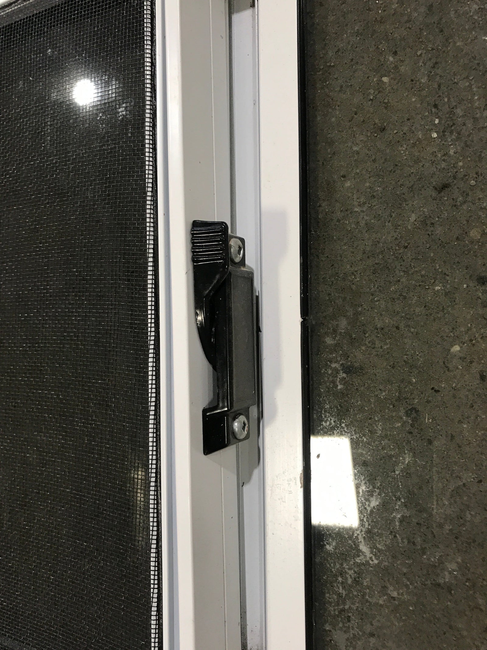 Used White Radius Opening Window : 48 1/4