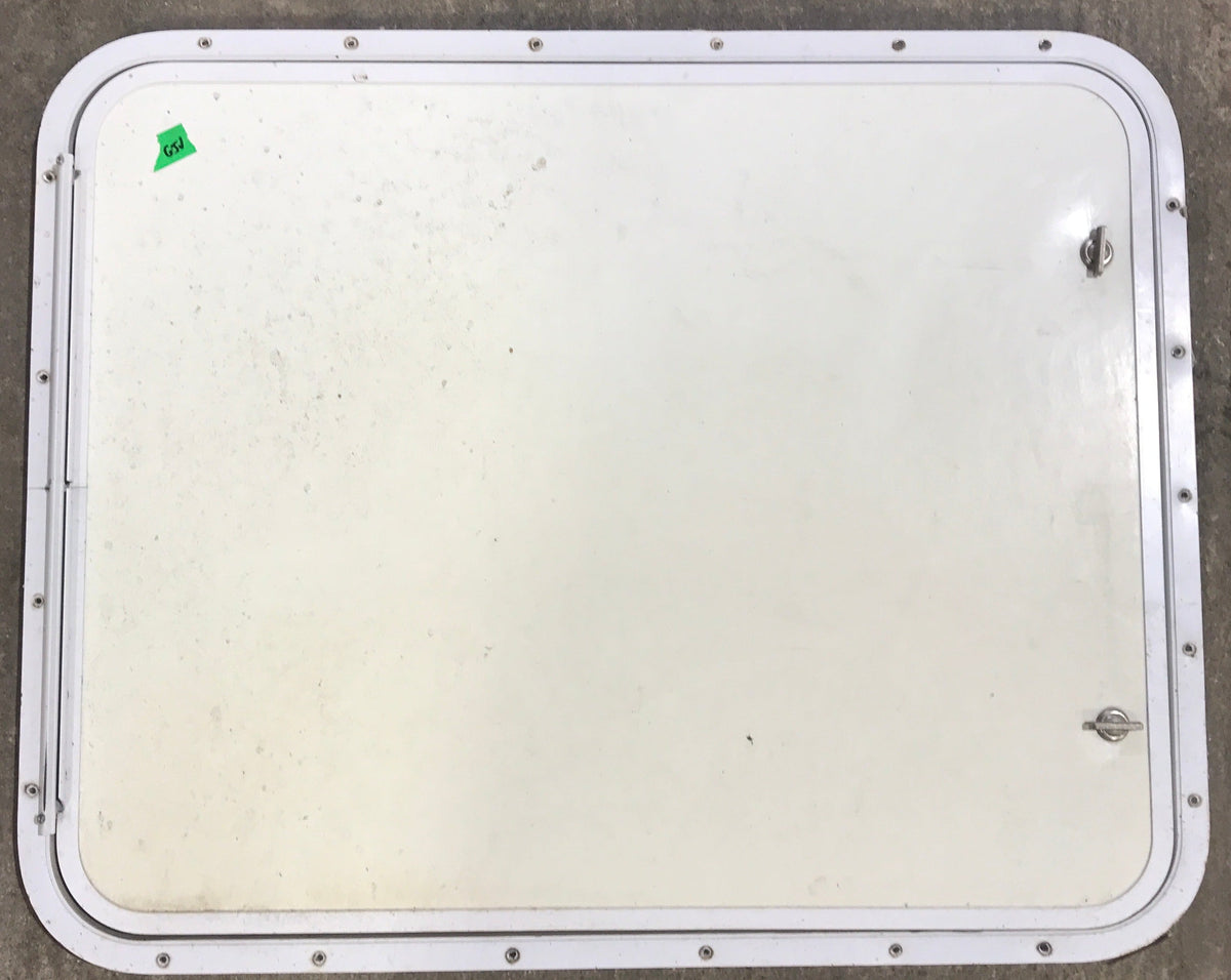 Used Radius Cornered Propane Cargo Door 29 3/4