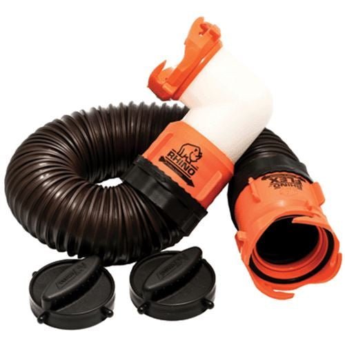 3 Foot Rhinoflex Tote Tank Hose Kit - Young Farts RV Parts