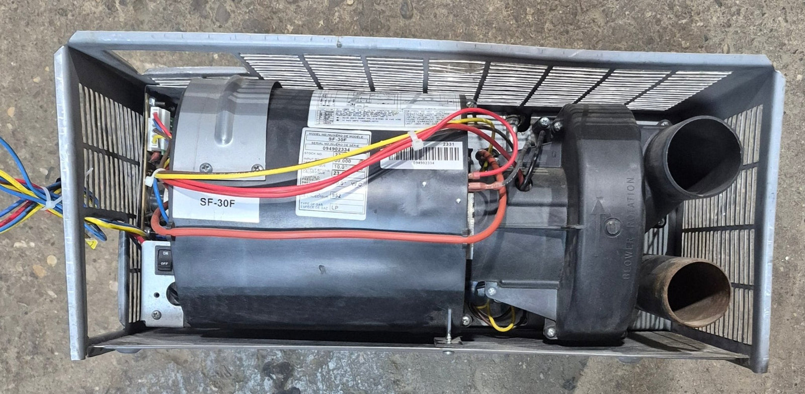 30,000 BTU USED SF - 30F Suburban RV Propane Furnace - Young Farts RV Parts