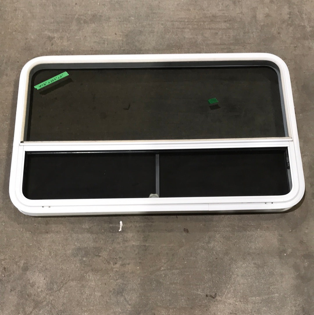 Used White Radius Opening Window : 47 1/4