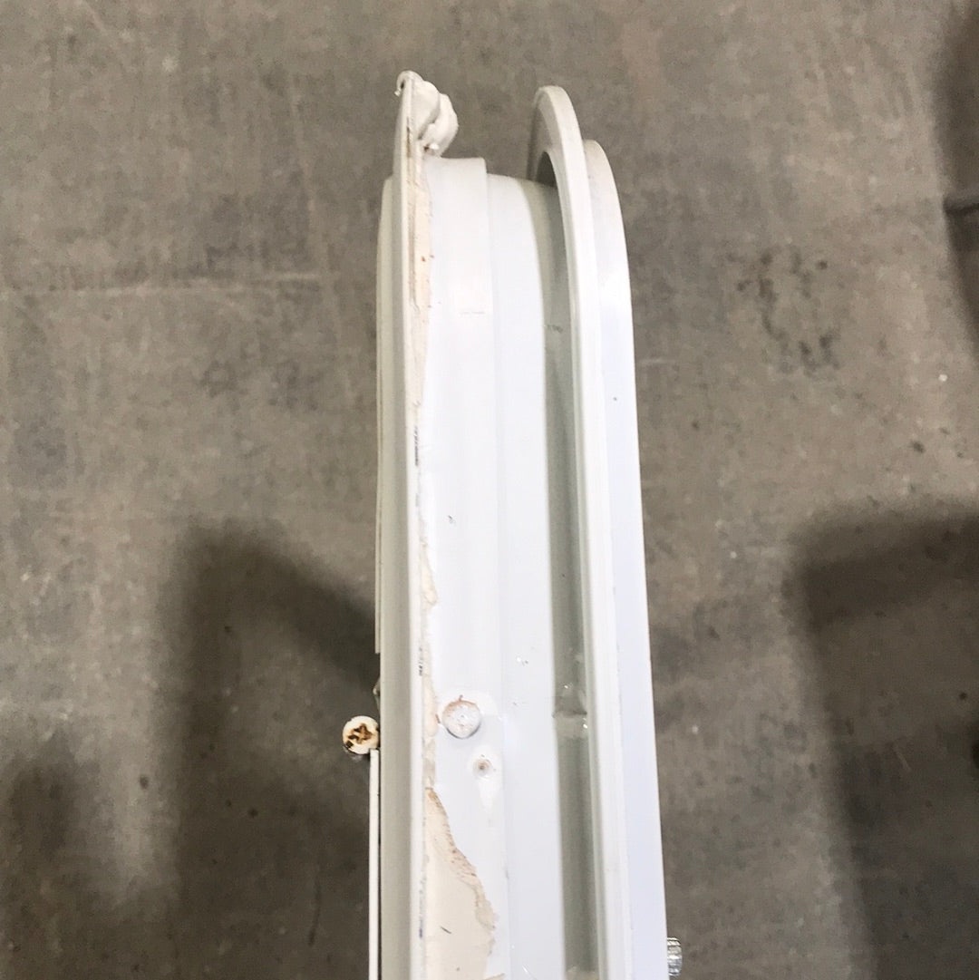 USED White Radius Opening Window : 35 1/2