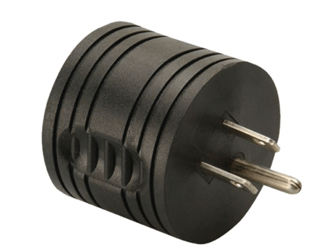 30A To 15 Reverse Adapter (Round) - Young Farts RV Parts