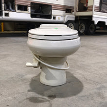 Load image into Gallery viewer, Used Toilet Complete SeaLand Traveler Toilet - S 8197 - Young Farts RV Parts