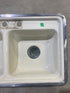 Used Double Kitchen Sink 33” W x 19” L