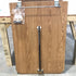 Used RV Wall Mount Table Top With Single Leg 39 5/8" L x 28" W