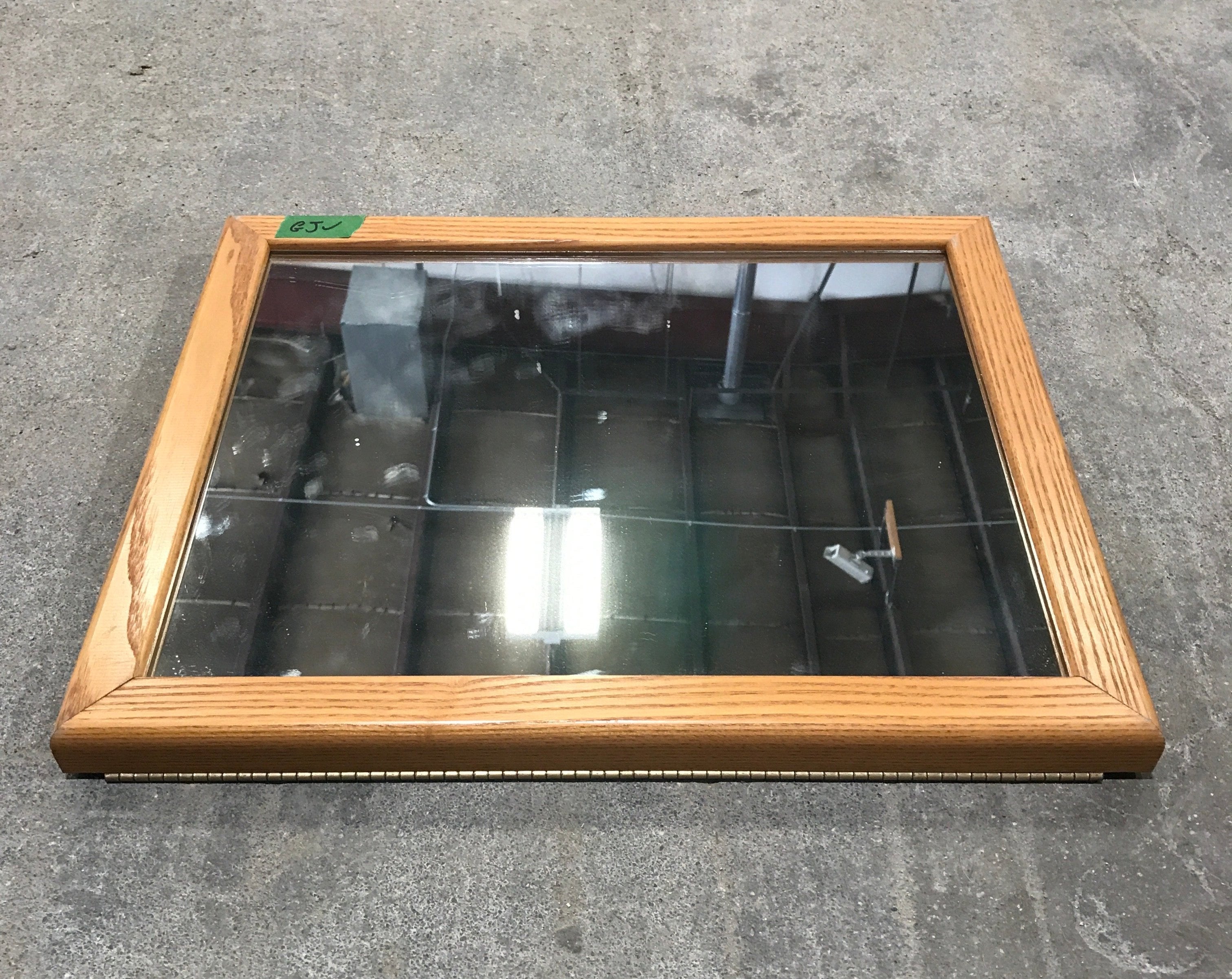 Used RV Mirror & Fold Down Table Top/ Tray 18 1/2 W x 15 1/2" H