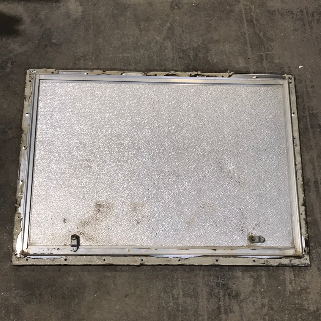 Used Square Corner cargo door  29 3/4" W x 20 3/4" H x 3/4"D