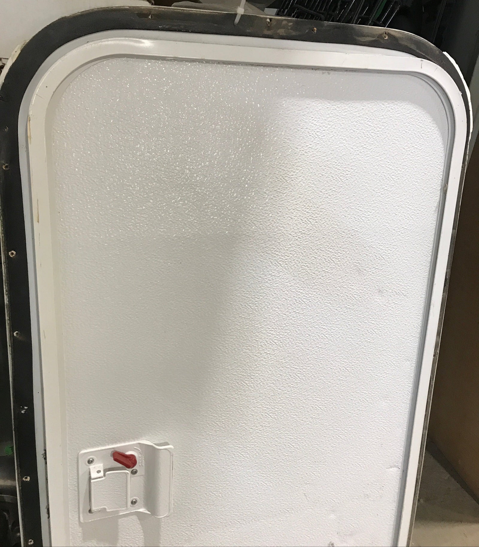 Used Radius Storage/ Teardrop Trailer Entry Door 44