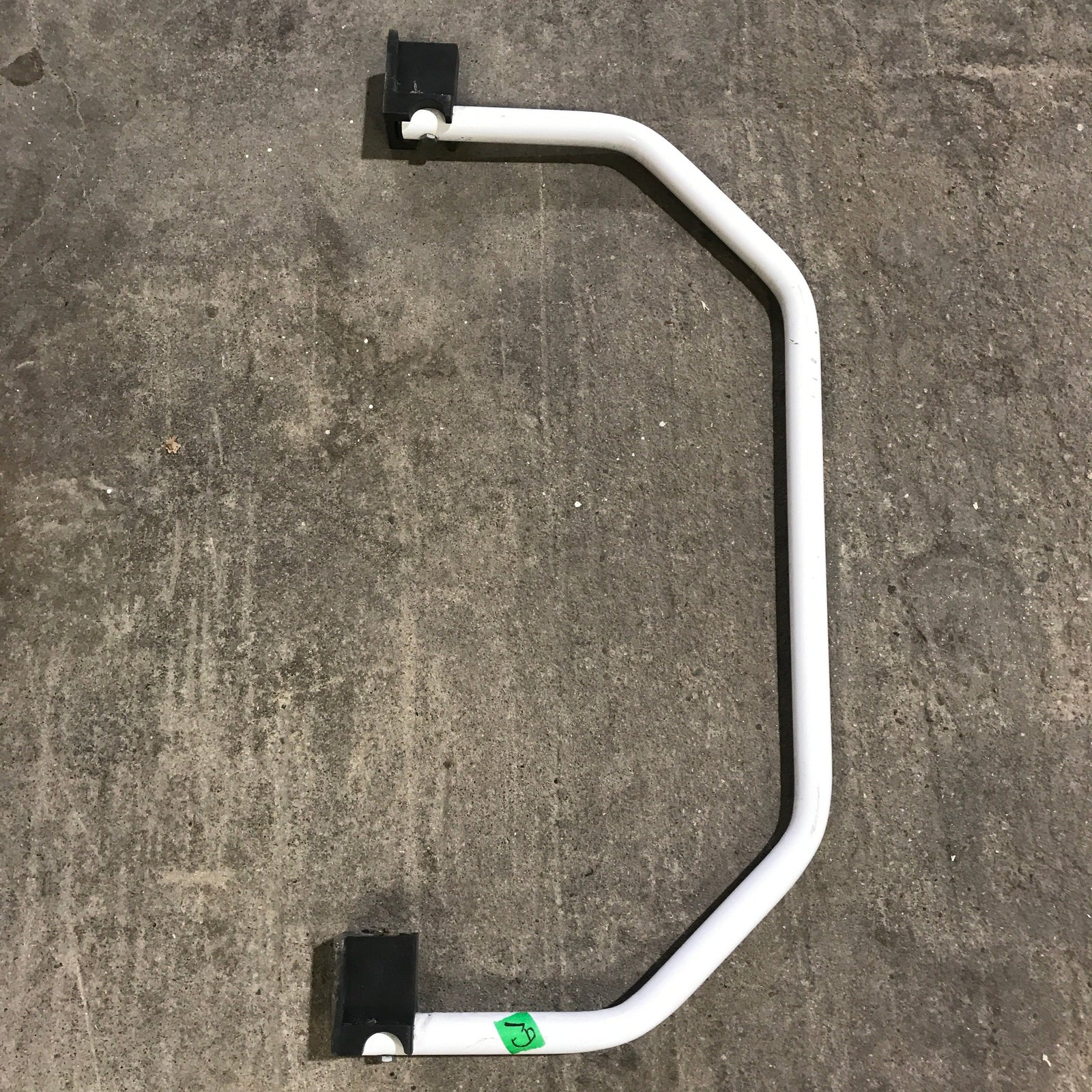 Used Lend A Hand Assist Railing-off white