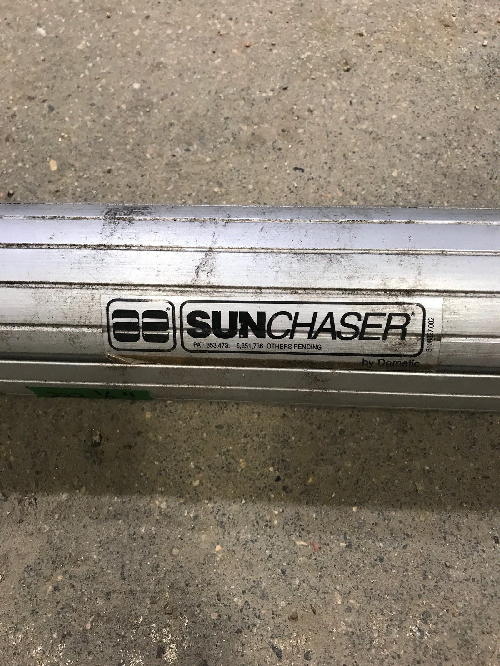 Used Dometic Awning Roller Tube 18' 1/2