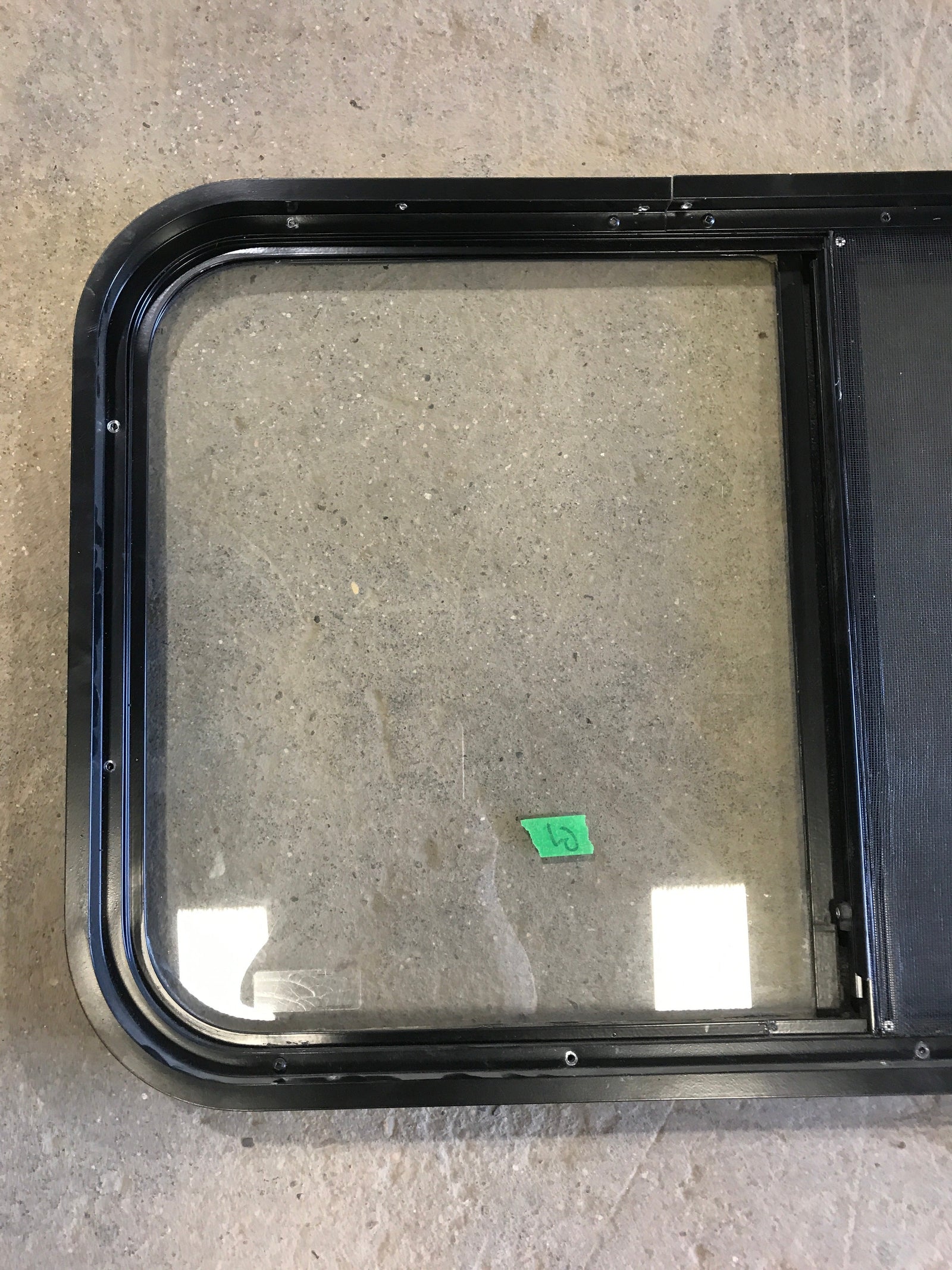 Used Black Radius Opening Window : 34