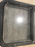 Used Black Radius Opening Window : 30 3/4" W X 18 1/2" H X 2" D