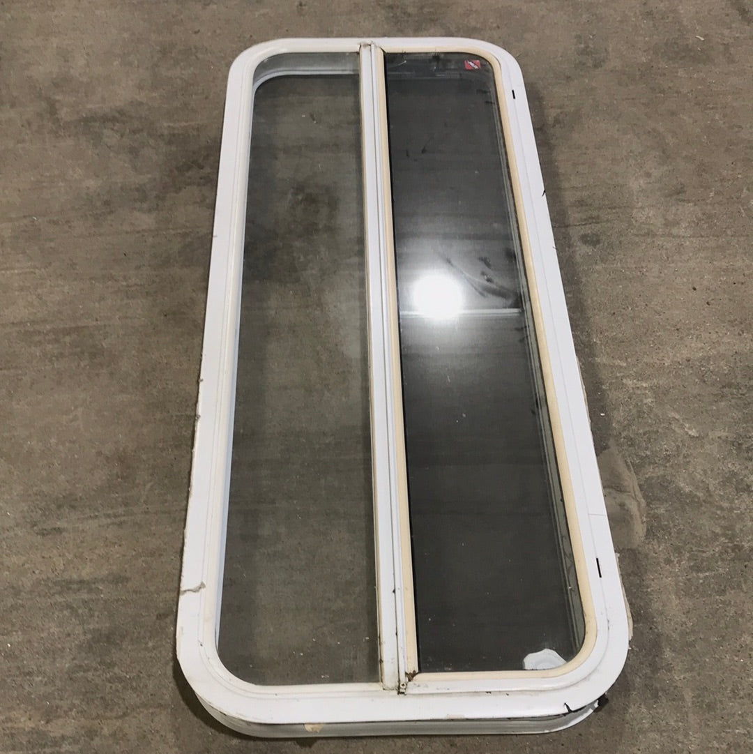 Used White Radius Opening Window : 47 3/4