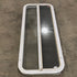 Used White Radius Opening Window : 47 3/4" W x 17 3/4" H x 2" D