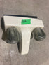 Used 4" Bathroom Faucet, Off White, Smoked Knobs