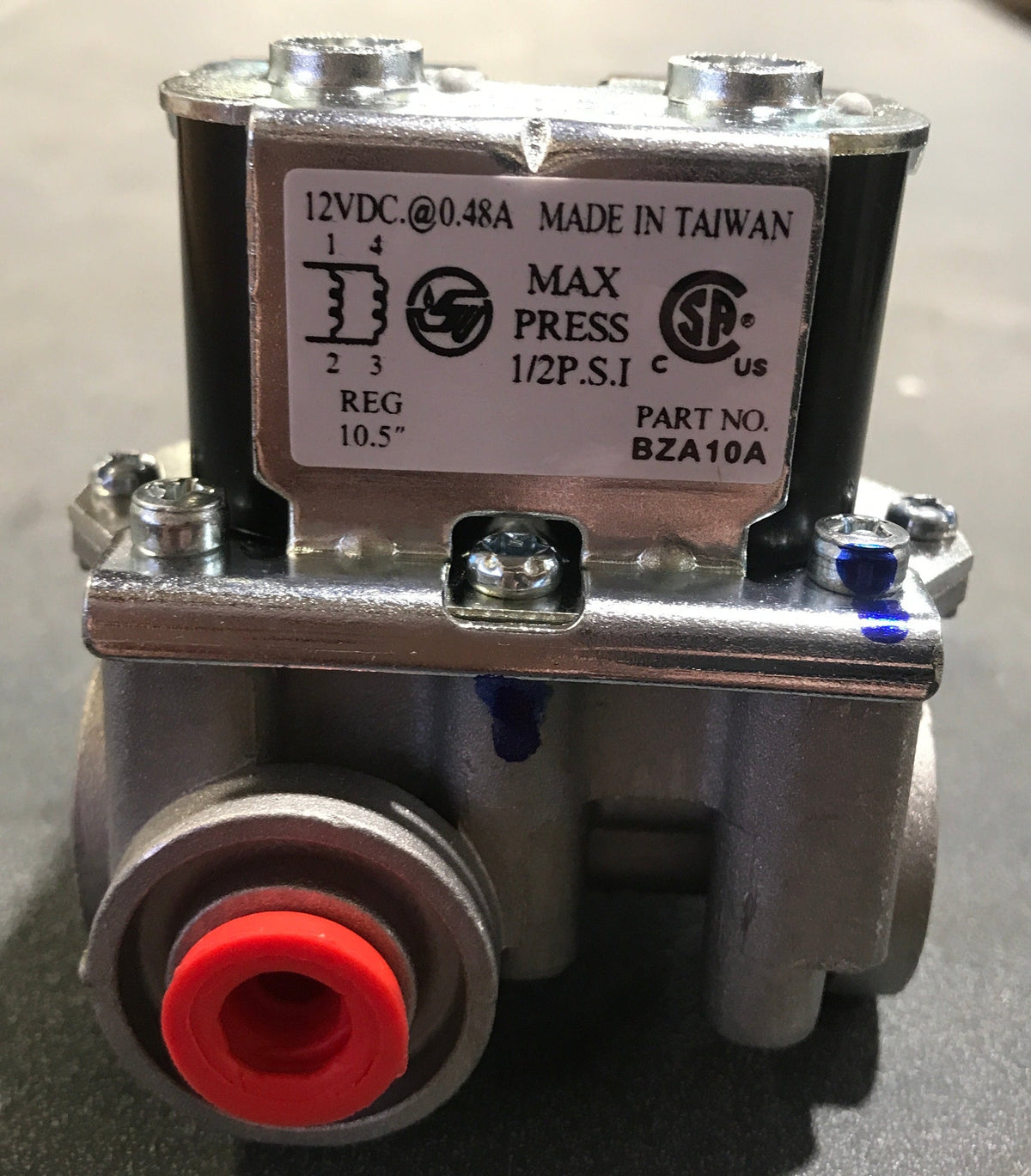 Used Suburban Water Heater DSI Gas Valve - 161109MC , BZA10A
