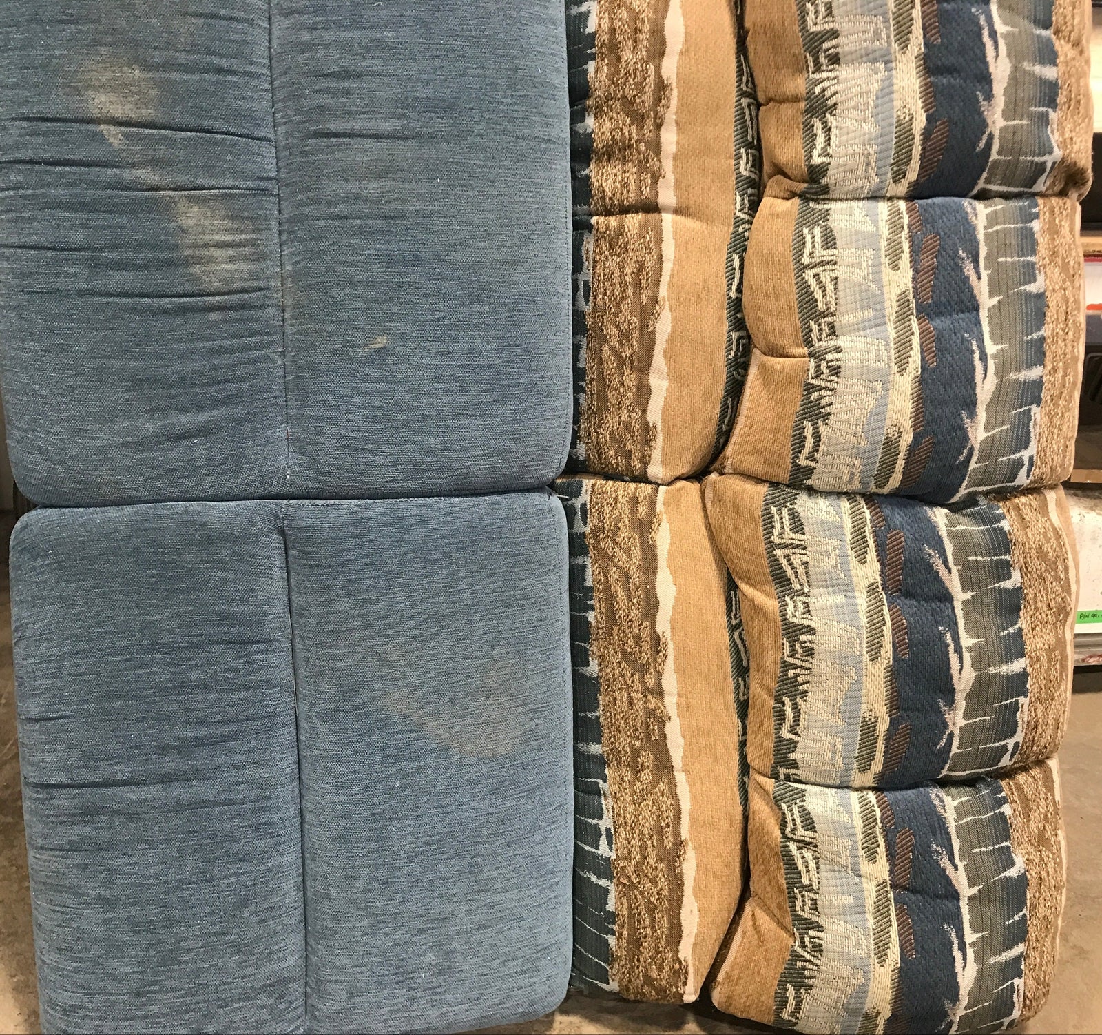 Used Jackknife RV Sofa - 67” x 44”
