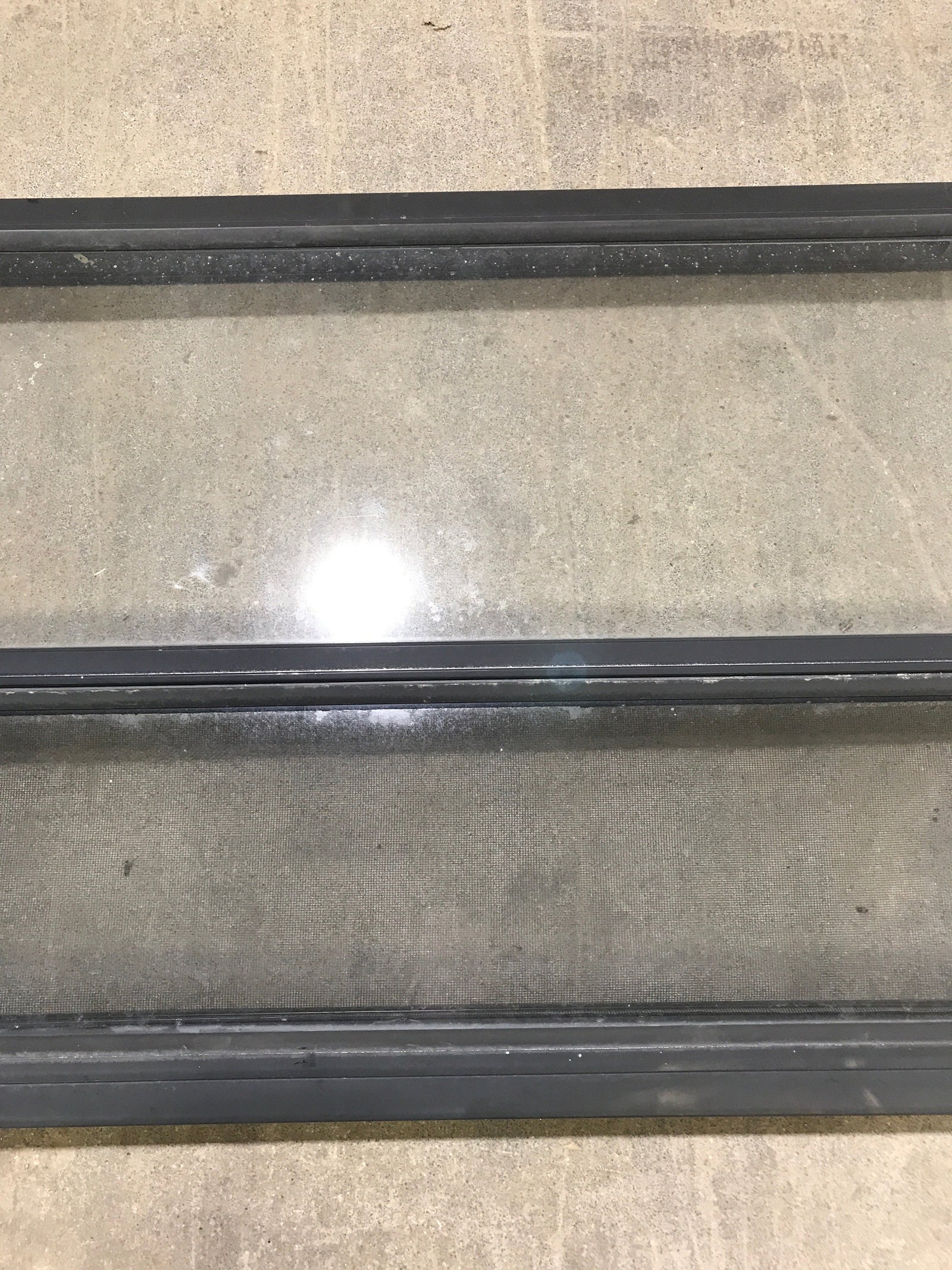 Used Black Radius Opening Window : 41 1/2
