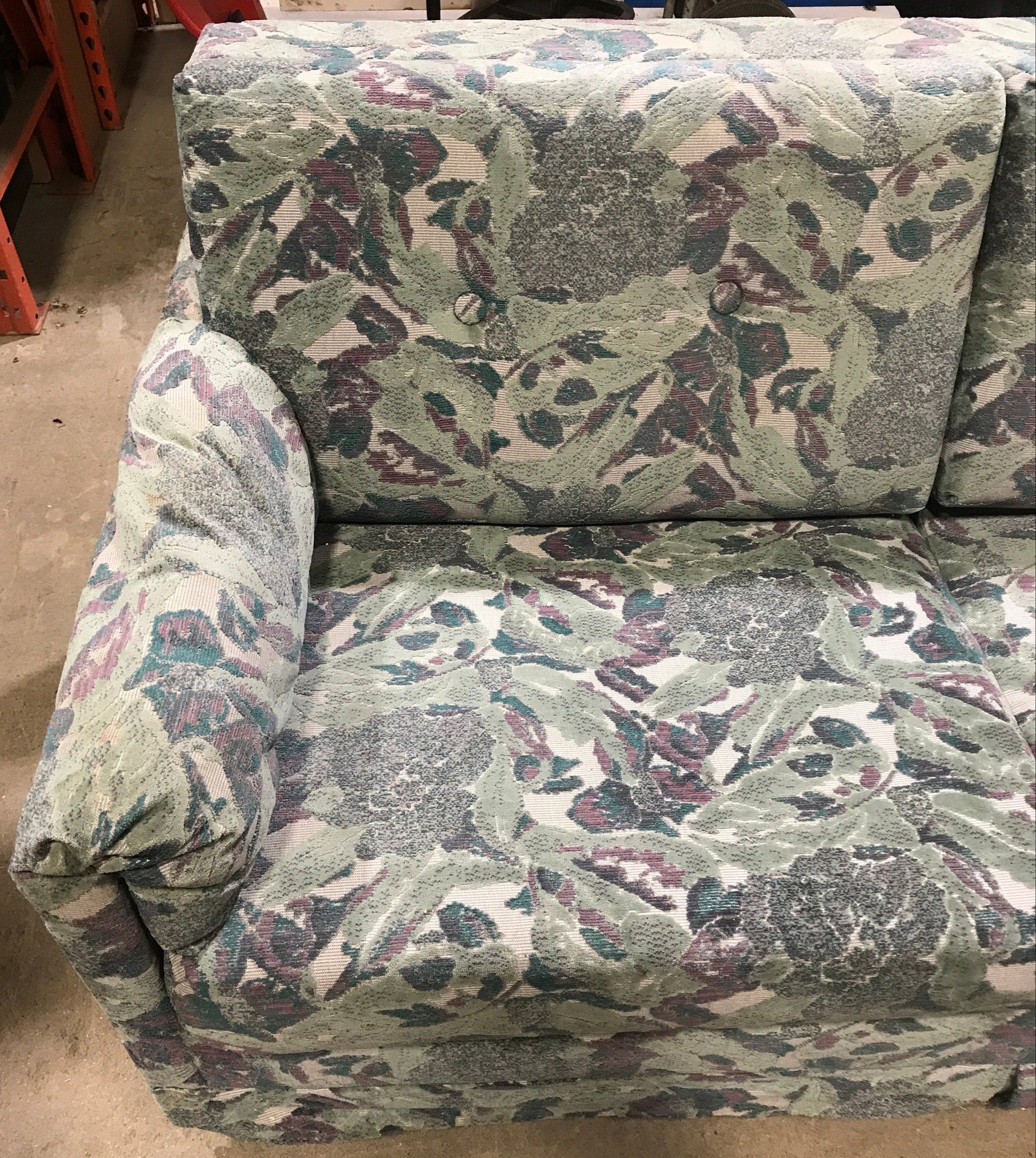 Used RV Hide-A-Bed Sofa 64” W x 34