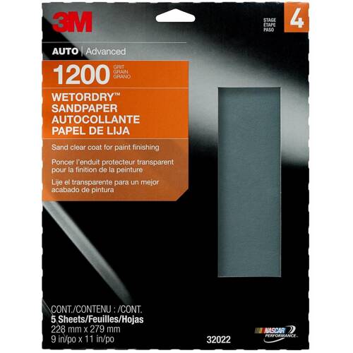 3M Wetordry Sandpaper - 9