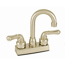 Load image into Gallery viewer, 4&quot; Bar Faucet w/Lever Handles Nickel - Young Farts RV Parts