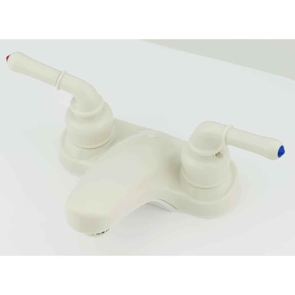 4" Lavatory Faucet w/Lever Handles Bisc - Young Farts RV Parts