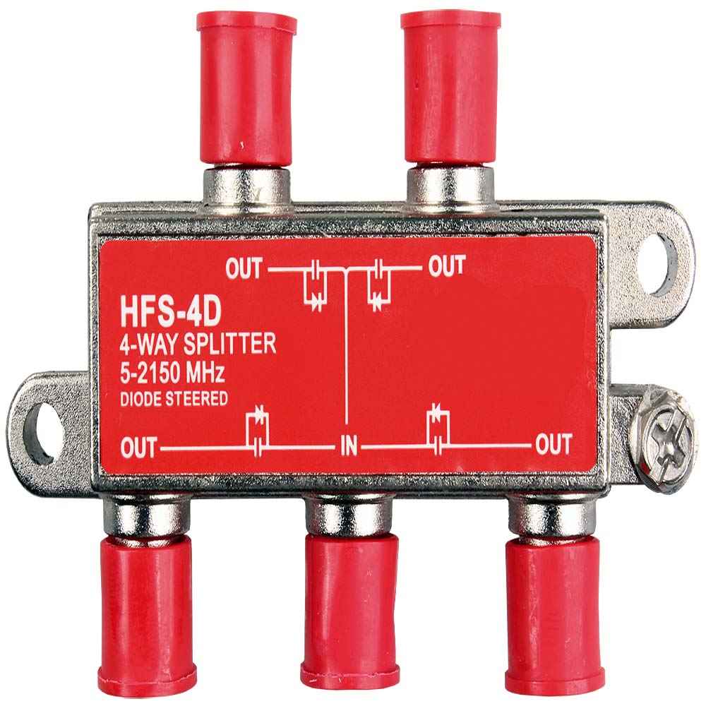 Buy 4-Way 2. 4Ghz HD Line Splitter Online - Young Farts RV Parts