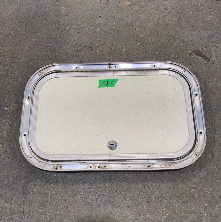 Used Radius Cornered Cargo Door 15 3/4" W x 9 3/4" H x 3/4 "D