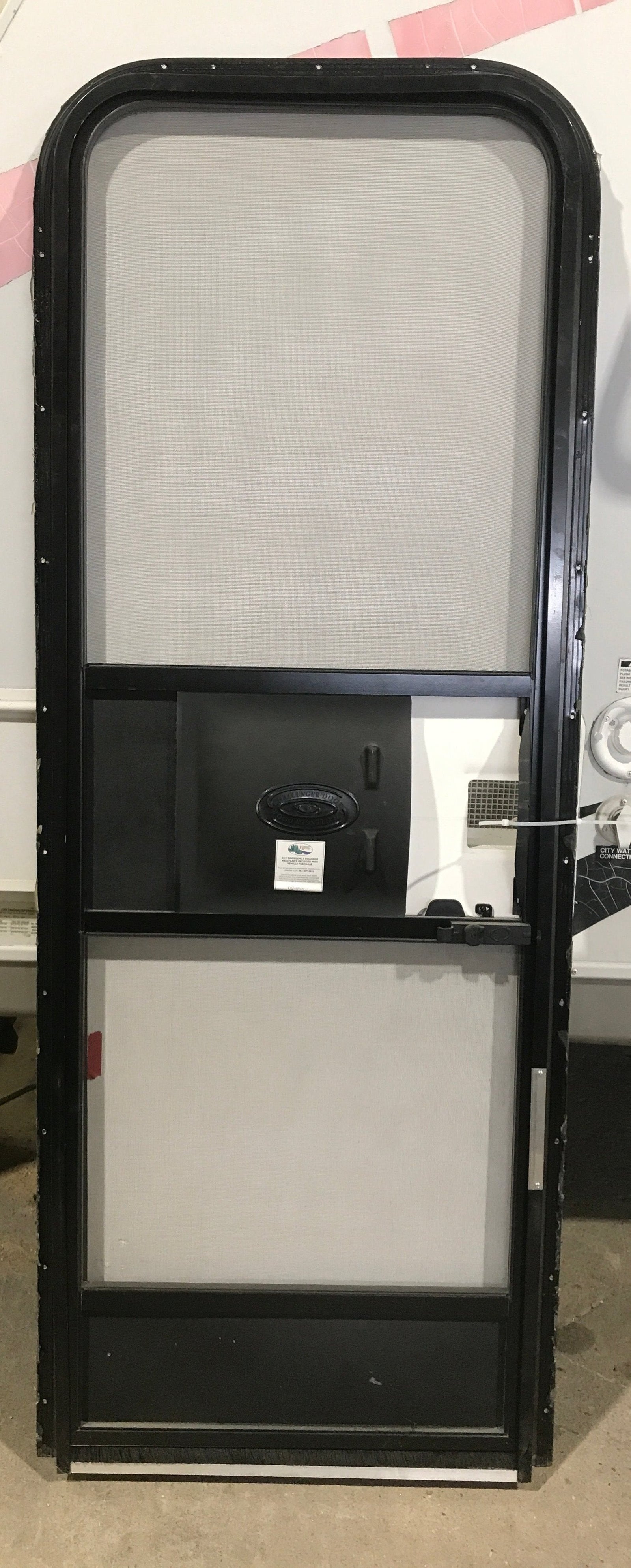 Used RV Radius Entry Door 72