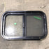 USED Black Radius Opening Window : 23 1/2" W x 14 1/4" H X 2" D