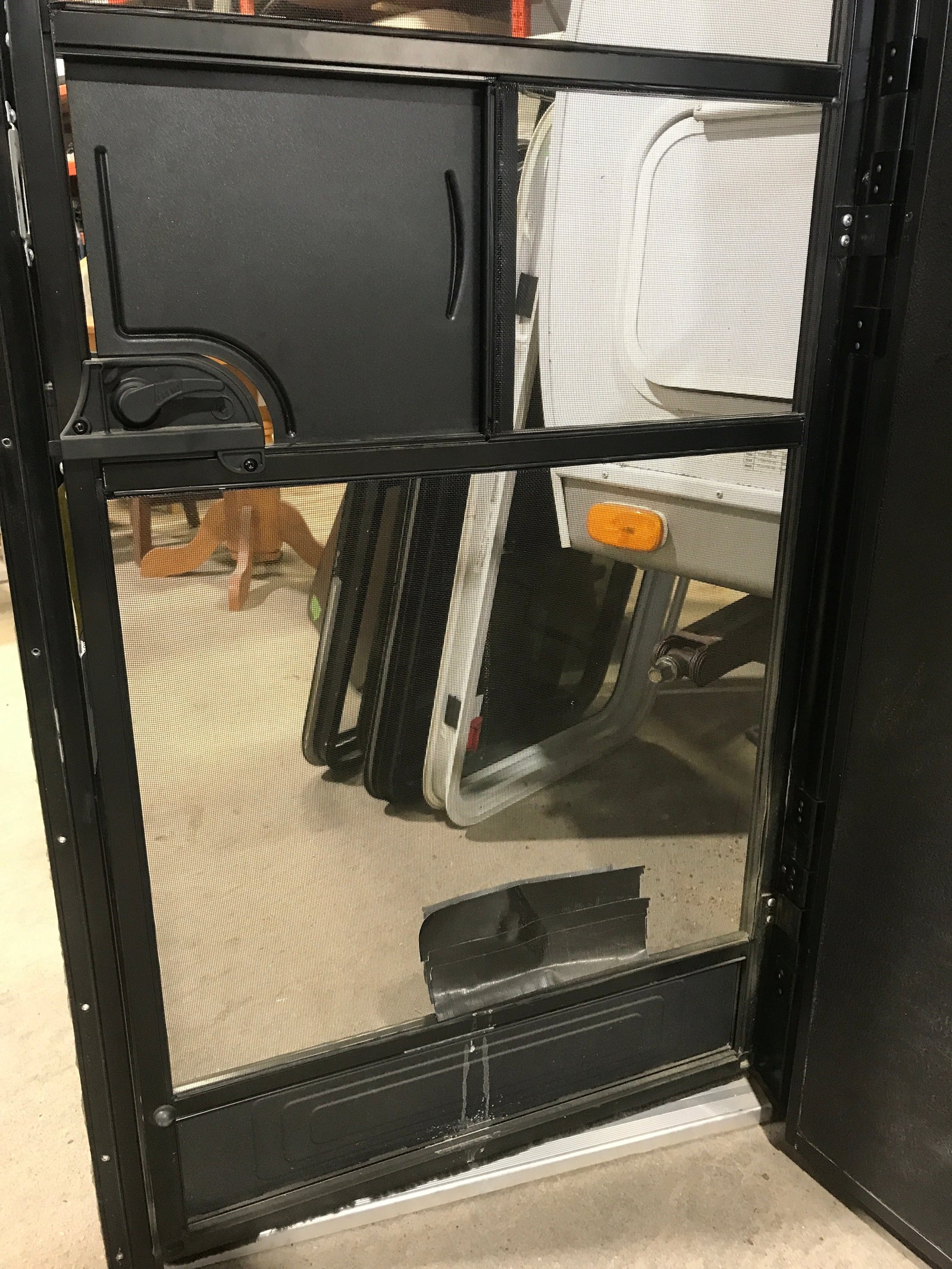 Used Radius Entry Door 72