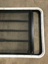 Used Black Radius Opening Window : 47" W x 28 1/4" H x 2" D
