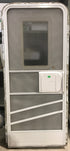 Used RV Radius Corner Entry Door 29 1/2" W x 70" H