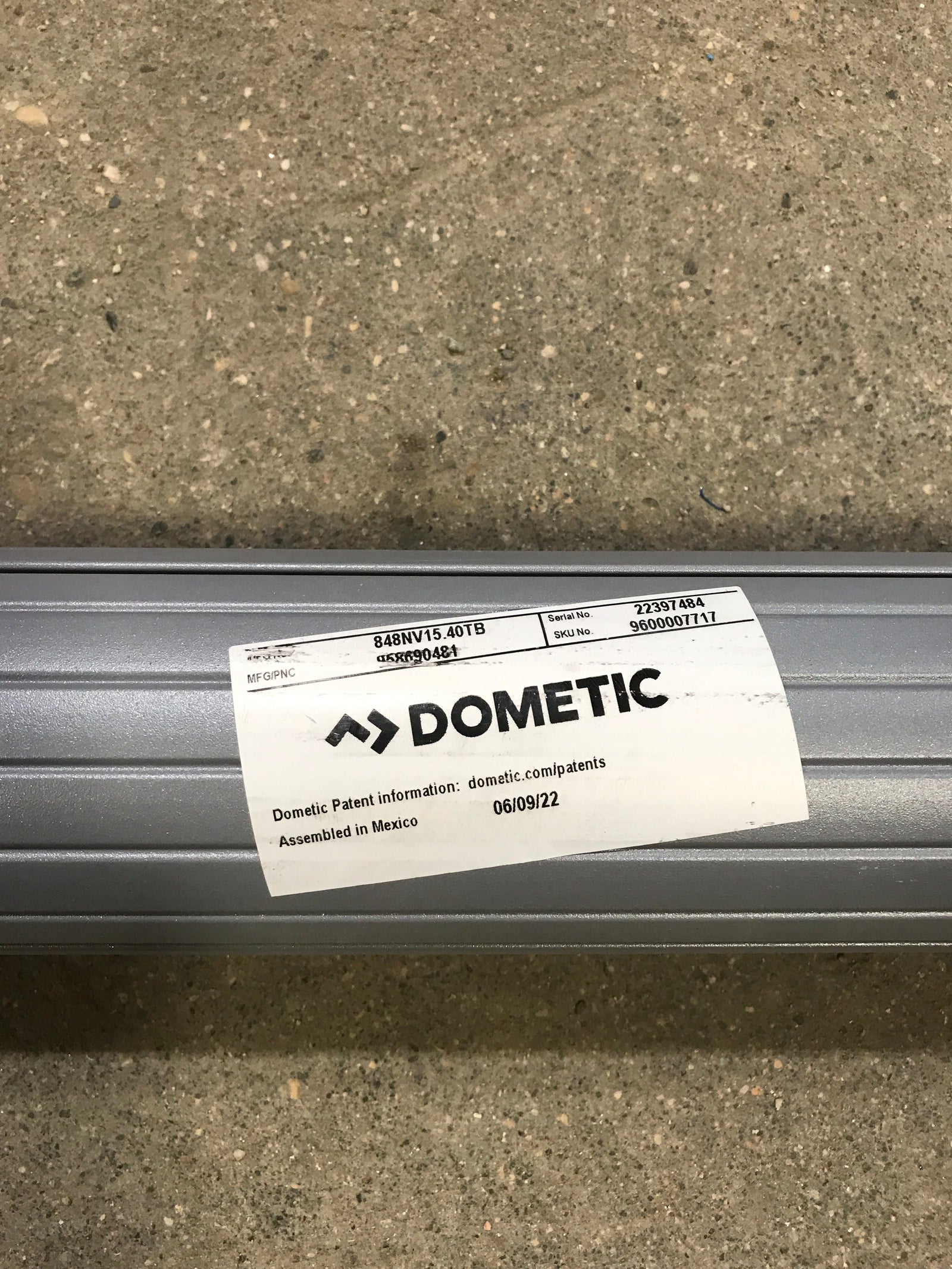 Used Dometic Awning Roller Tube 14 1/2'