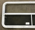 Used White Radius Emergency Opening Window : 47 1/2" W x 21 1/2" H x 1 1/2" D