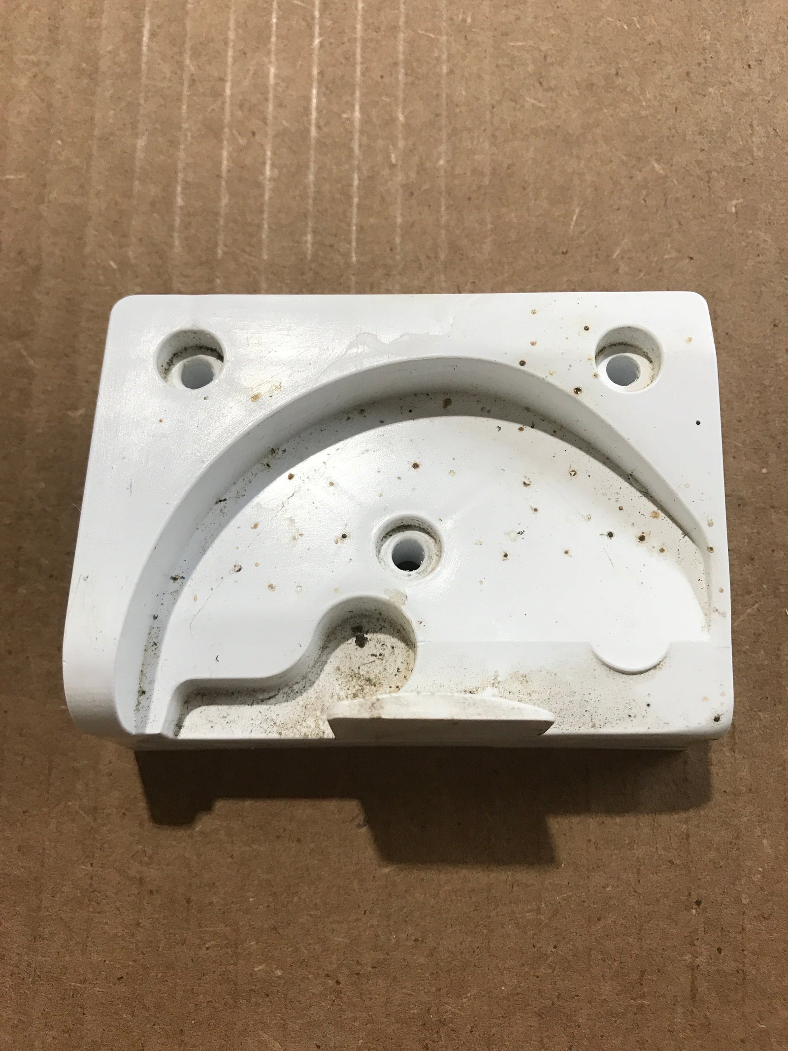 Used Norcold Refrigerator Guide Block Assembly, Bottom - 620043